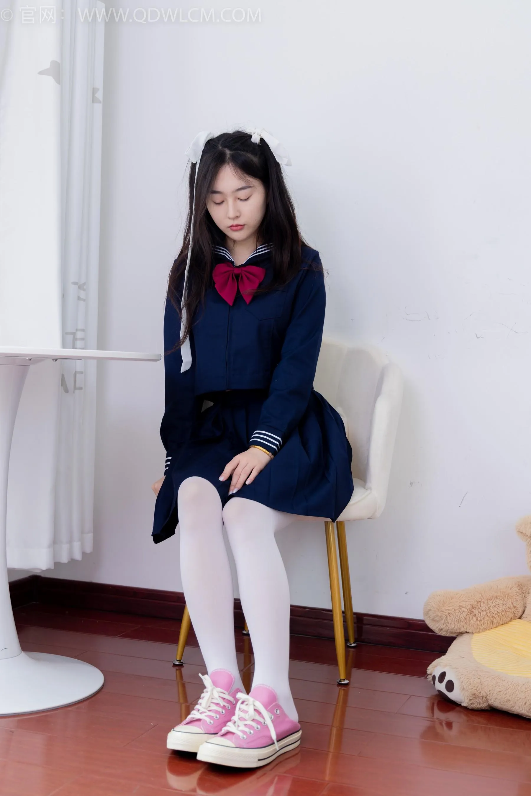 物恋传媒 NO.1544 美兔-学院少女 [151P]插图2